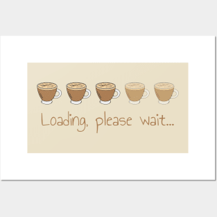 Coffee cup loader Posters and Art